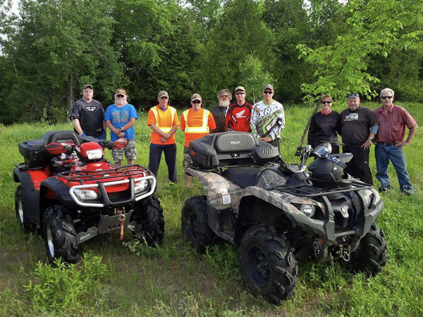 ATV club members